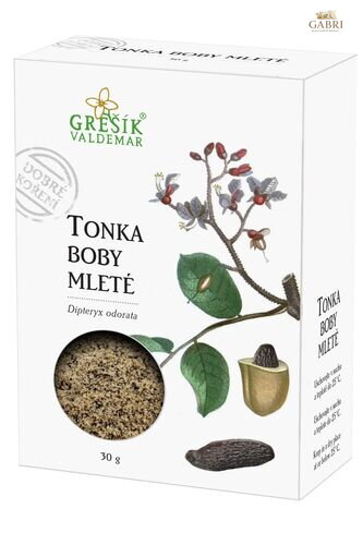 Tonka boby mleté 30 g GREŠÍK Dobré koření