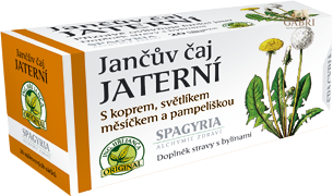 Jančův jaterní čaj 20 n.s. Spagyria
