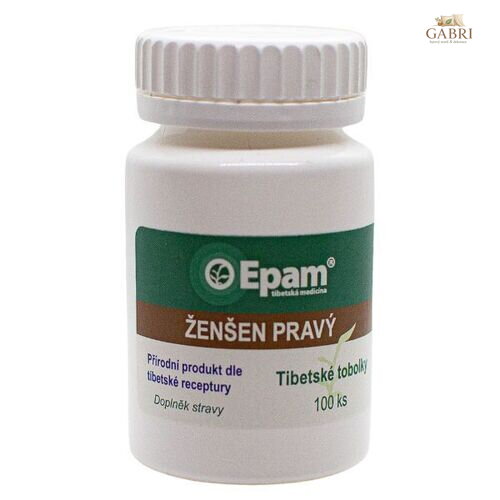 Ženšen pravý 100 tob. EPAM