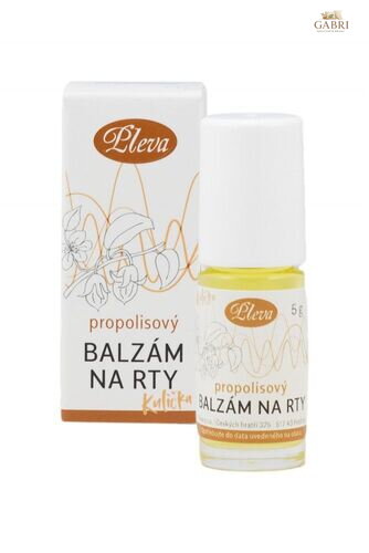 Balzám na rty s propolisem - kulička 6 g Pleva