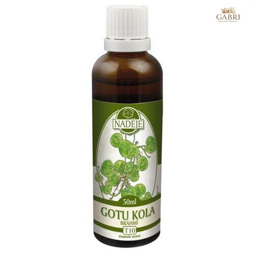 Gotu-kola (Brahmí) T10 50 ml NADĚJE - Z