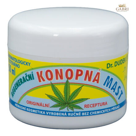 Konopná mast regenerační 50 ml Dr.DUDEK
