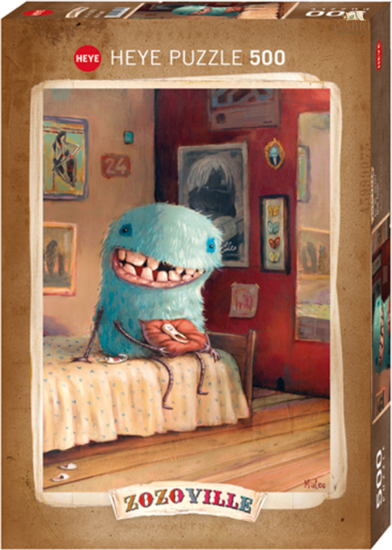 HEYE Puzzle Zozoville: Mléčný zoubek 500 dílků