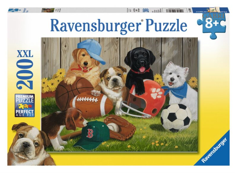 RAVENSBURGER Puzzle Pojďme si hrát s míčem! XXL 200 dílků