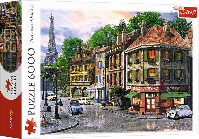 TREFL Puzzle Ulice Paříže 6000 dílků