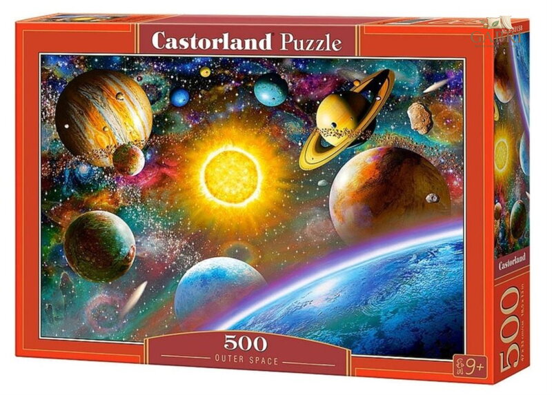 CASTORLAND Puzzle Vesmír 500 dílků