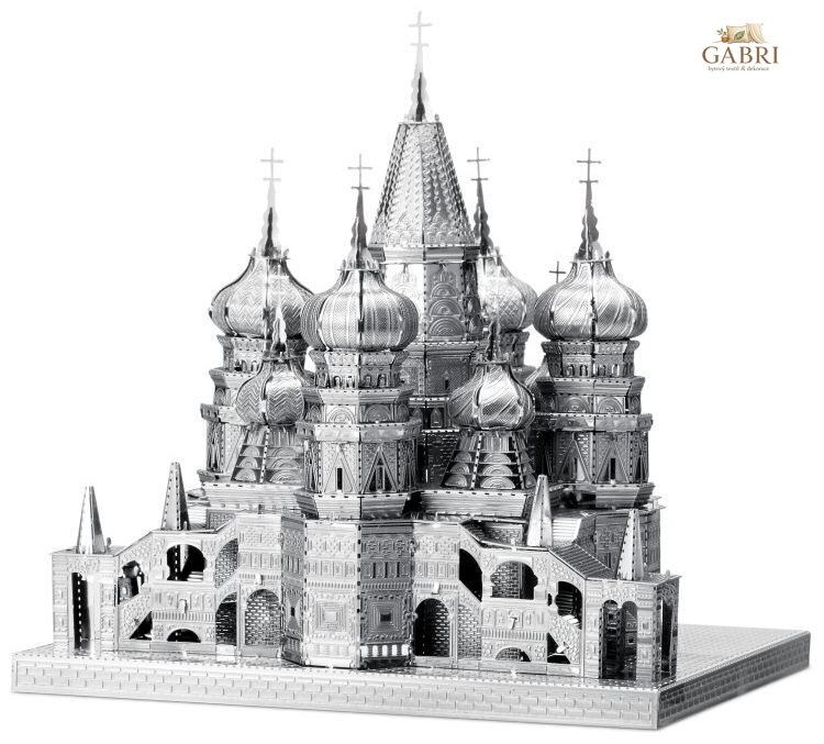 METAL EARTH 3D puzzle Chrám Vasila Blaženého (ICONX)