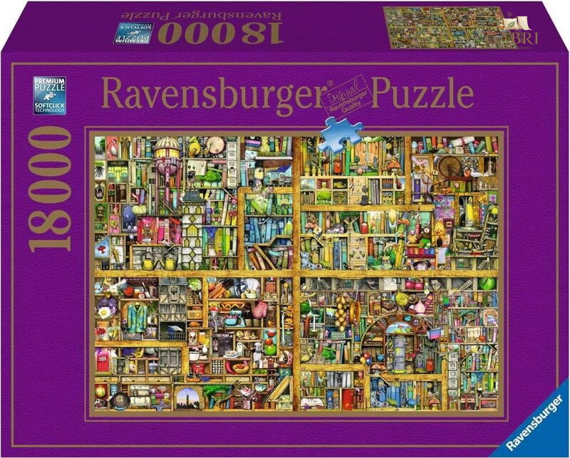 RAVENSBURGER Puzzle Kouzelná knihovna 18000 dílků