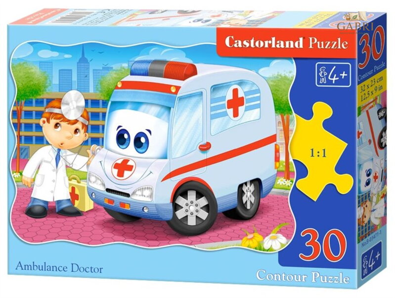 CASTORLAND Puzzle Sanitka 30 dílků