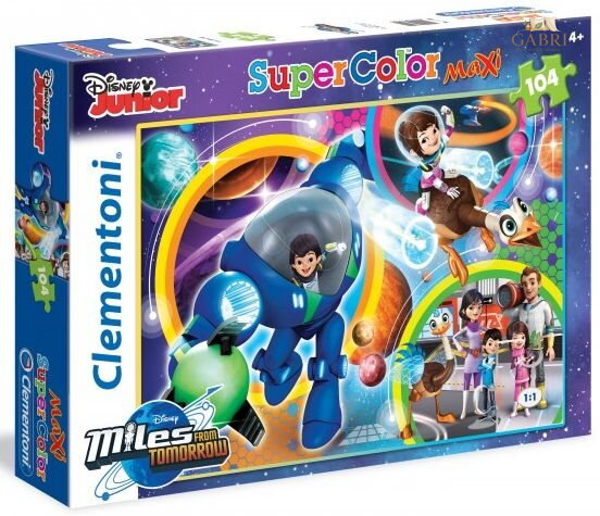 CLEMENTONI Puzzle Miles z budoucnosti: Rodina MAXI 104 dílků