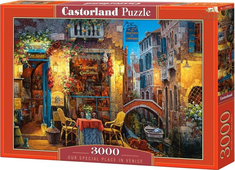 CASTORLAND Puzzle Naše místo v Benátkách 3000 dílků
