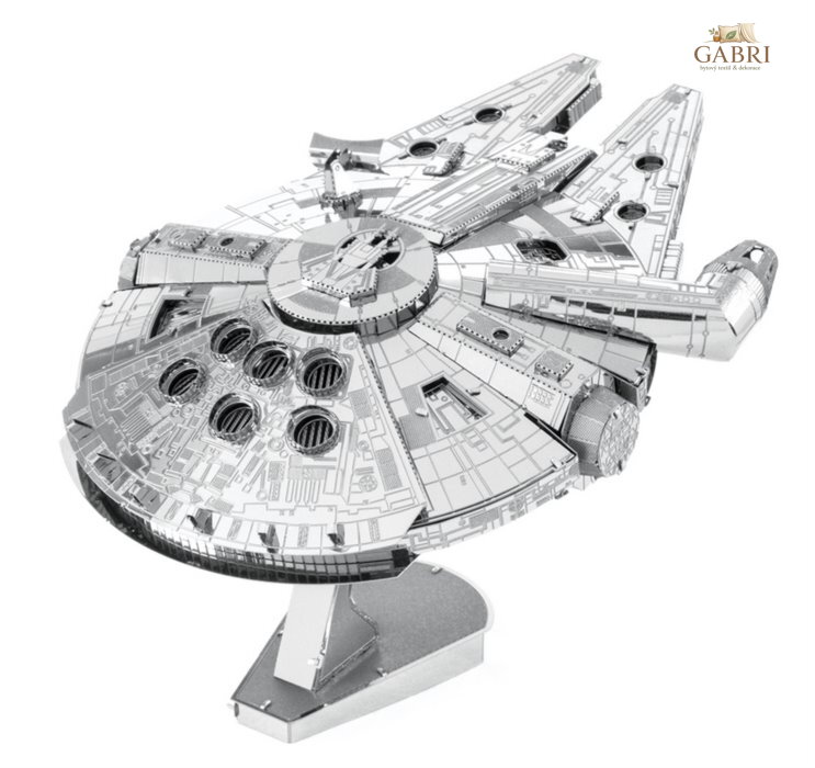 METAL EARTH 3D puzzle Star Wars: Millenium Falcon (ICONX)