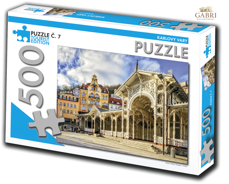TOURIST EDITION Puzzle Karlovy Vary 500 dílků (č.7)