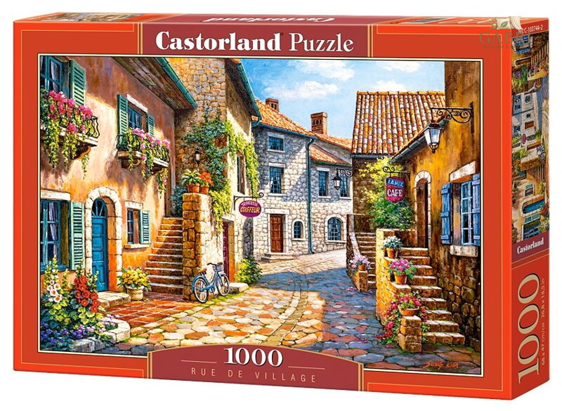 CASTORLAND Puzzle Cesta ve vesnici 1000 dílků