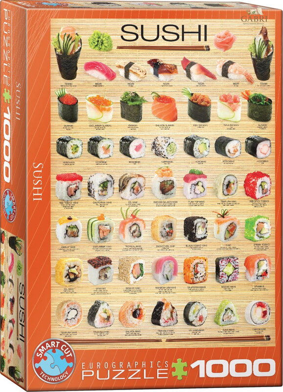 EUROGRAPHICS Puzzle Sushi 1000 dílků