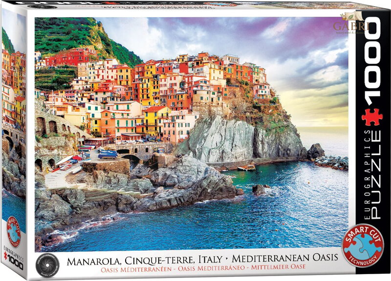 EUROGRAPHICS Puzzle Manarola, Cinque-Terre 1000 dílků