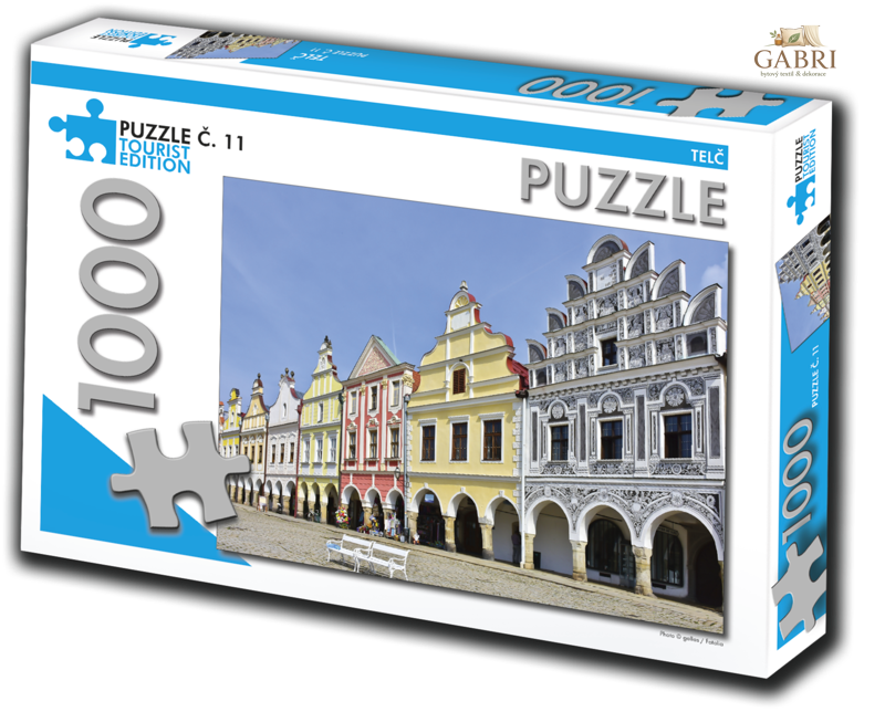 TOURIST EDITION Puzzle Telč 1000 dílků (č.11)