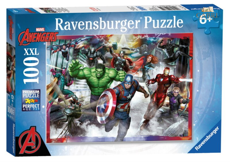 RAVENSBURGER Puzzle Avengers XXL 100 dílků