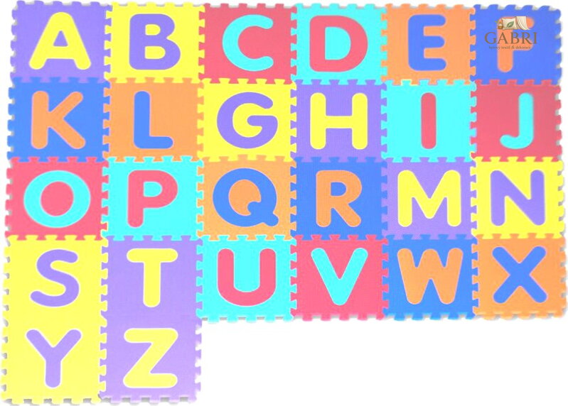 ALLTOYS Pěnové puzzle Písmena (30x30)