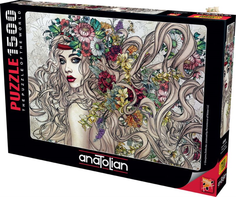 ANATOLIAN Puzzle Síla květin 1500 dílků