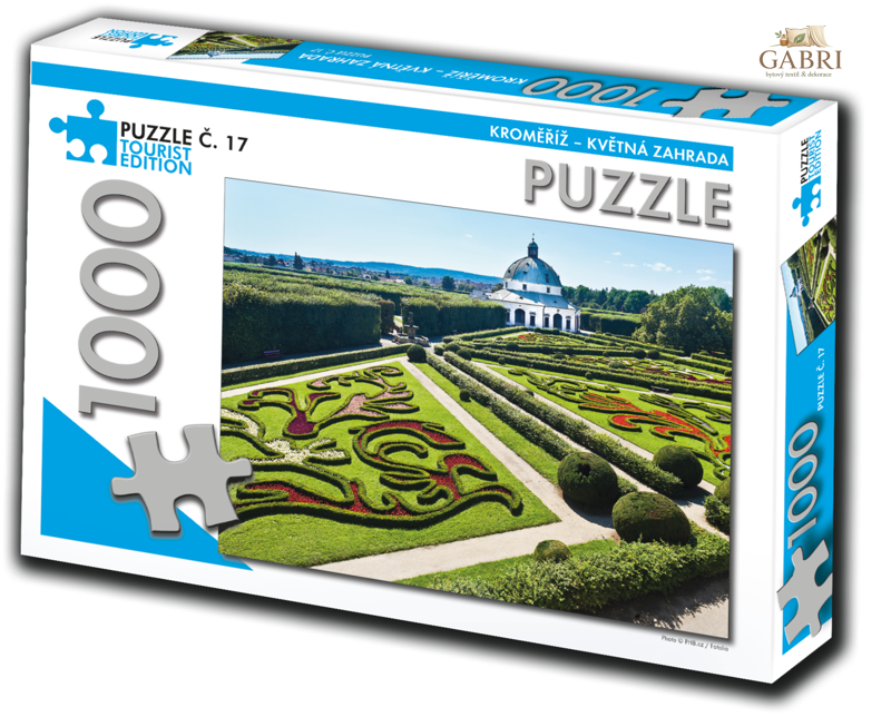 TOURIST EDITION Puzzle Kroměříž - Květná zahrada 1000 dílků (č.17)