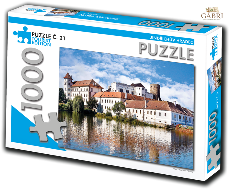 TOURIST EDITION Puzzle Jindřichův Hradec 1000 dílků (č.21)