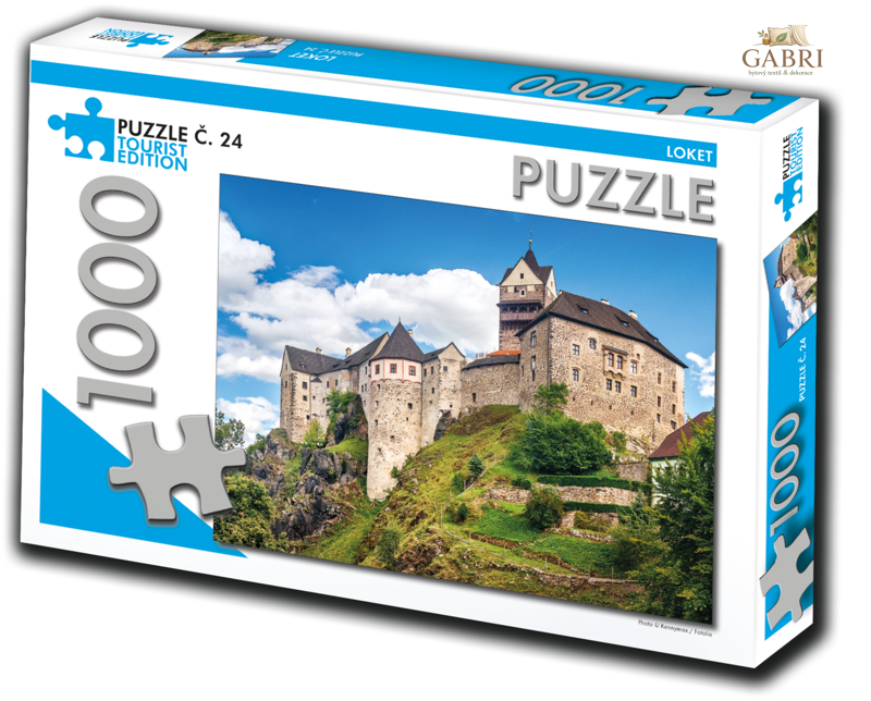 TOURIST EDITION Puzzle Loket 1000 dílků (č.24)