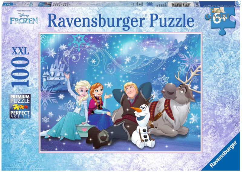 RAVENSBURGER Puzzle Ledové království: Ledová magie XXL 100 dílků