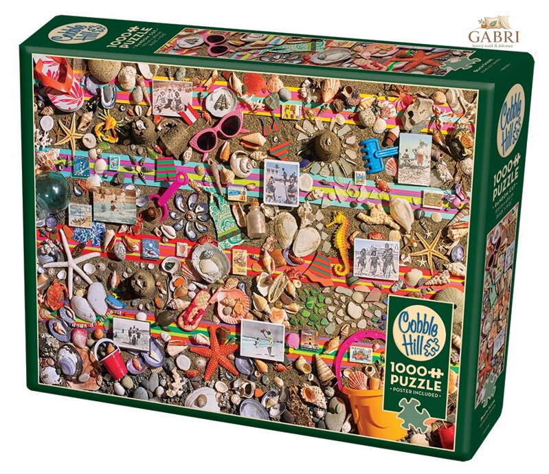 COBBLE HILL Puzzle Plážová scéna 1000 dílků