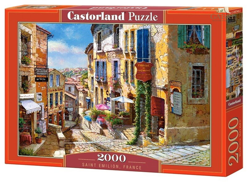 CASTORLAND Puzzle Saint Emilion, Francie 2000 dílků