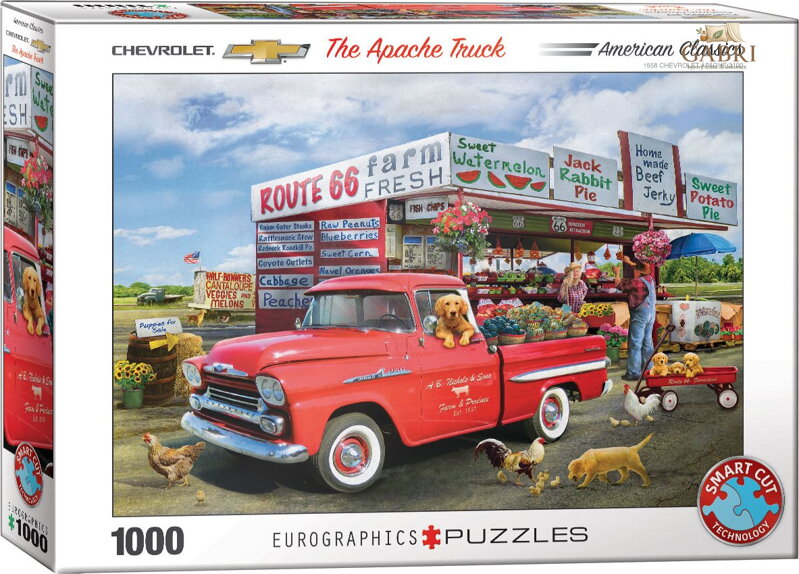 EUROGRAPHICS Puzzle Chevrolet Apache 1000 dílků