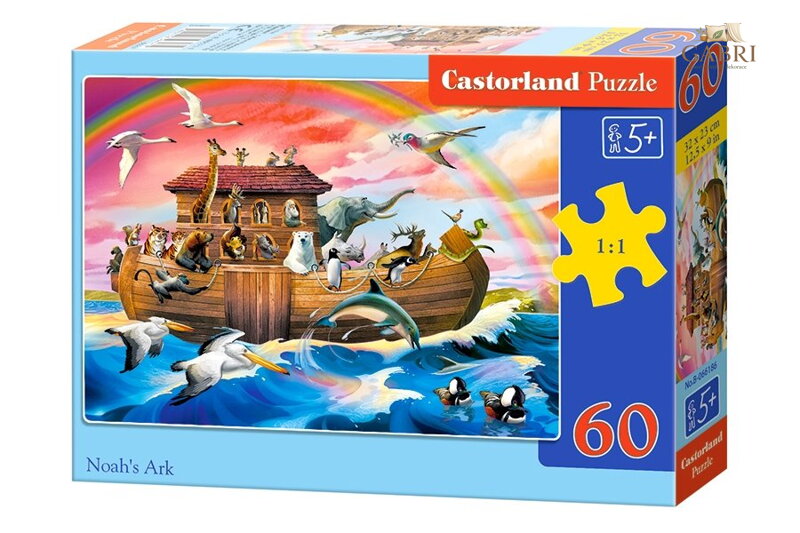 CASTORLAND Puzzle Noemova archa 60 dílků