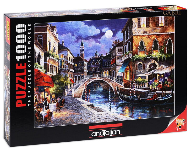ANATOLIAN Puzzle Benátské ulice II. 1000 dílků