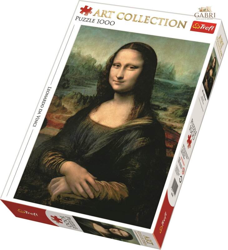 TREFL Puzzle Art Collection: Mona Lisa 1000 dílků