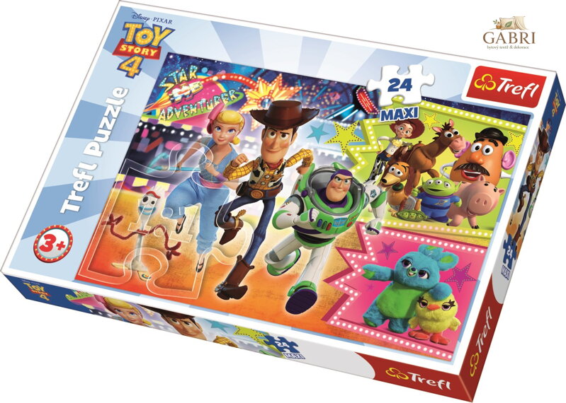 TREFL Puzzle Toy Story 4: Příběh hraček MAXI 24 dílků