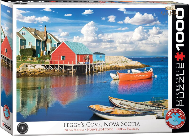 EUROGRAPHICS Puzzle Peggy's Cove, Nové Skotsko 1000 dílků