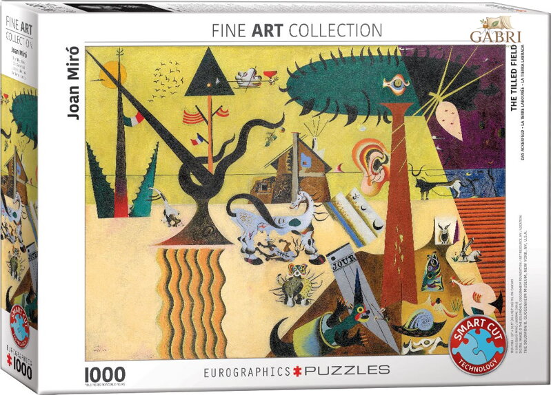 EUROGRAPHICS Puzzle Obdělané pole 1000 dílků
