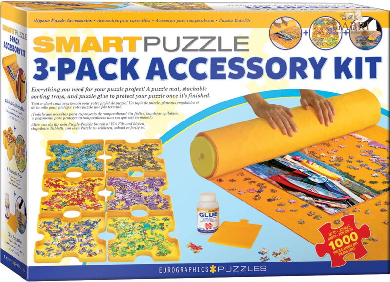 EUROGRAPHICS Smart puzzle Sada příslušenství pro skládání puzzle 3v1