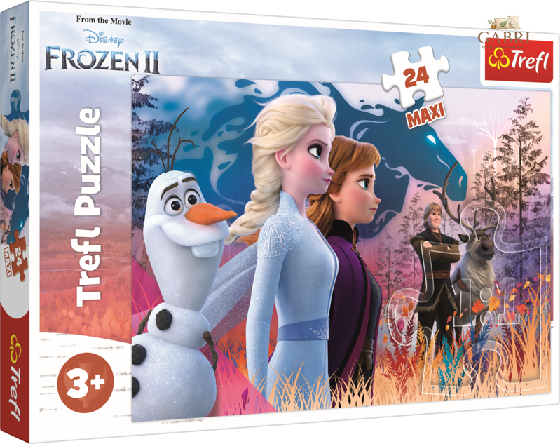 TREFL Puzzle Ledové království 2: Magická cesta MAXI 24 dílků