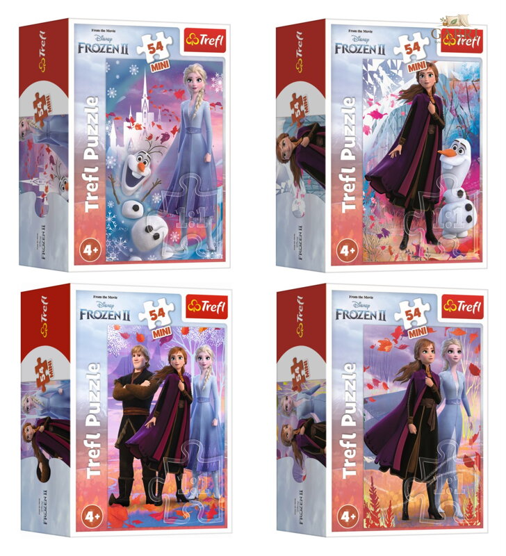 TREFL Displej Puzzle Ledové království 2, 54 dílků (40 ks)