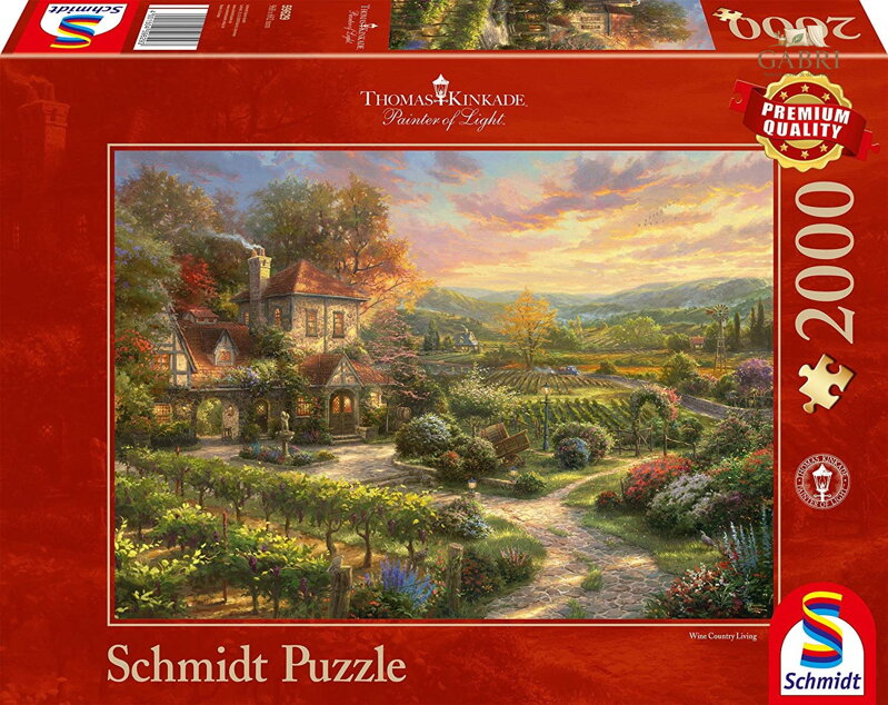 SCHMIDT Puzzle Dům u vinice 2000 dílků