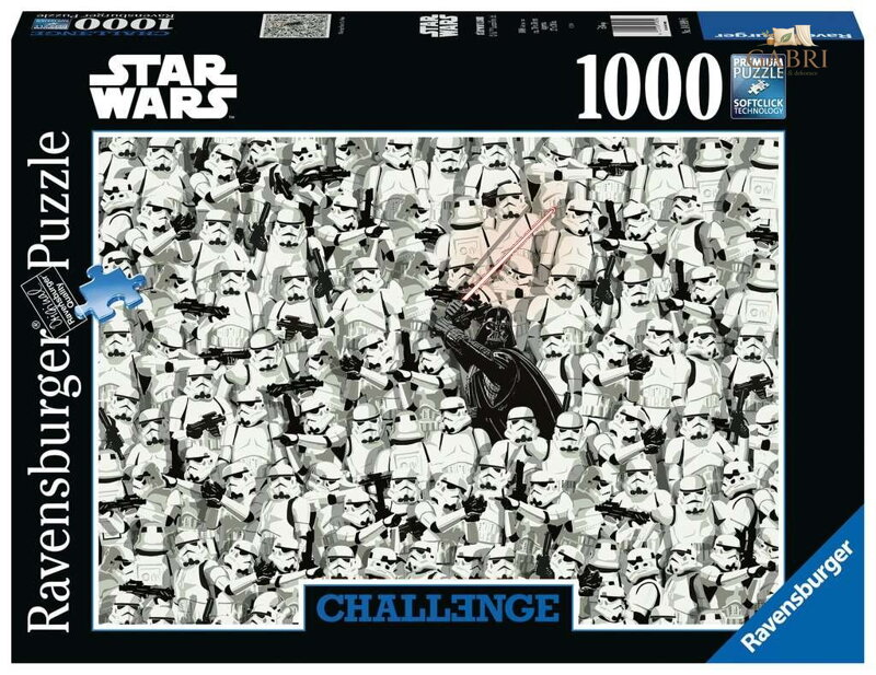 RAVENSBURGER Puzzle Challenge: Star Wars 1000 dílků