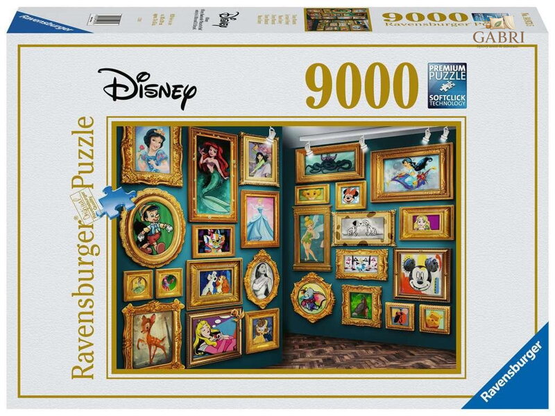 RAVENSBURGER Puzzle Disney muzeum 9000 dílků