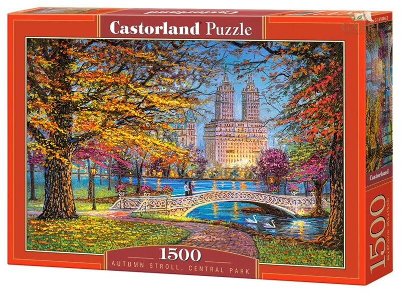 CASTORLAND Puzzle Podzimní Central Park, New York 1500 dílků