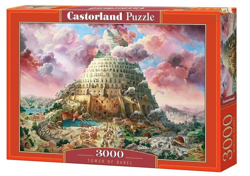 CASTORLAND Puzzle Babylonská věž 3000 dílků