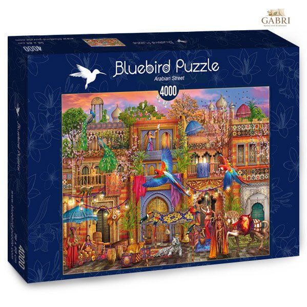 BLUEBIRD Puzzle Arabská ulice 4000 dílků