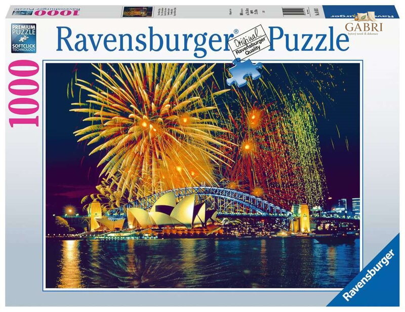 RAVENSBURGER Puzzle Sydney Austrálie 1000 dílků