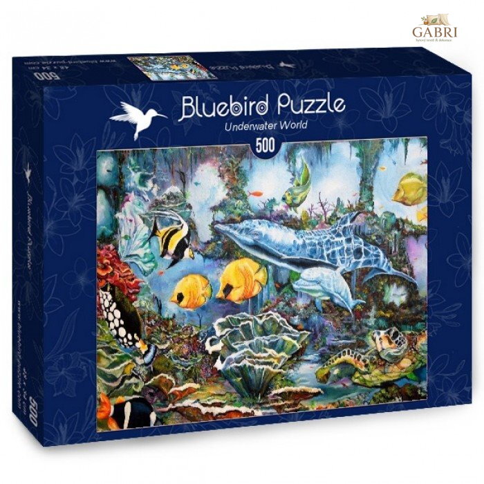 BLUEBIRD Puzzle Podvodní říše 500 dílků