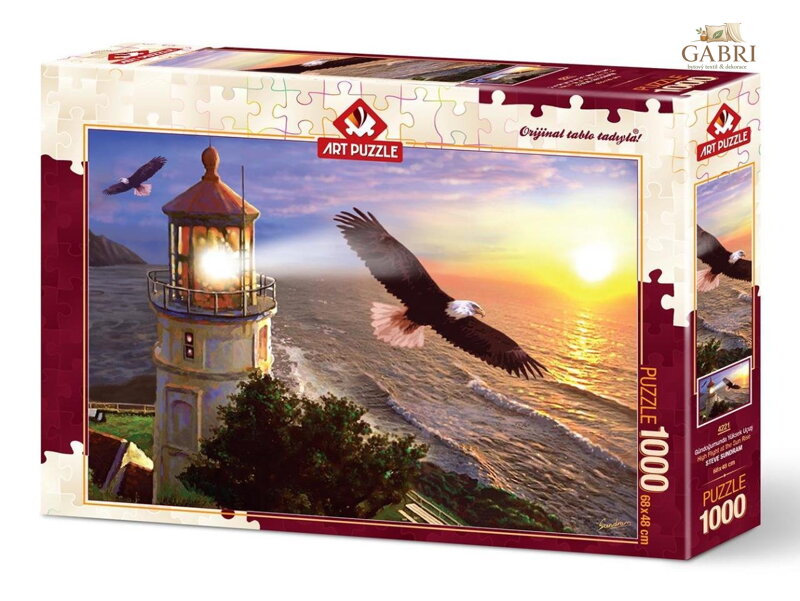 ART PUZZLE Puzzle Let za úsvitu 1000 dílků