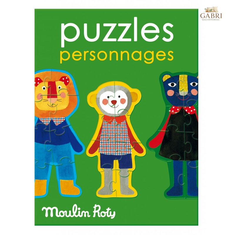 Moulin Roty Puzzle Přátelé 4x8 dílků